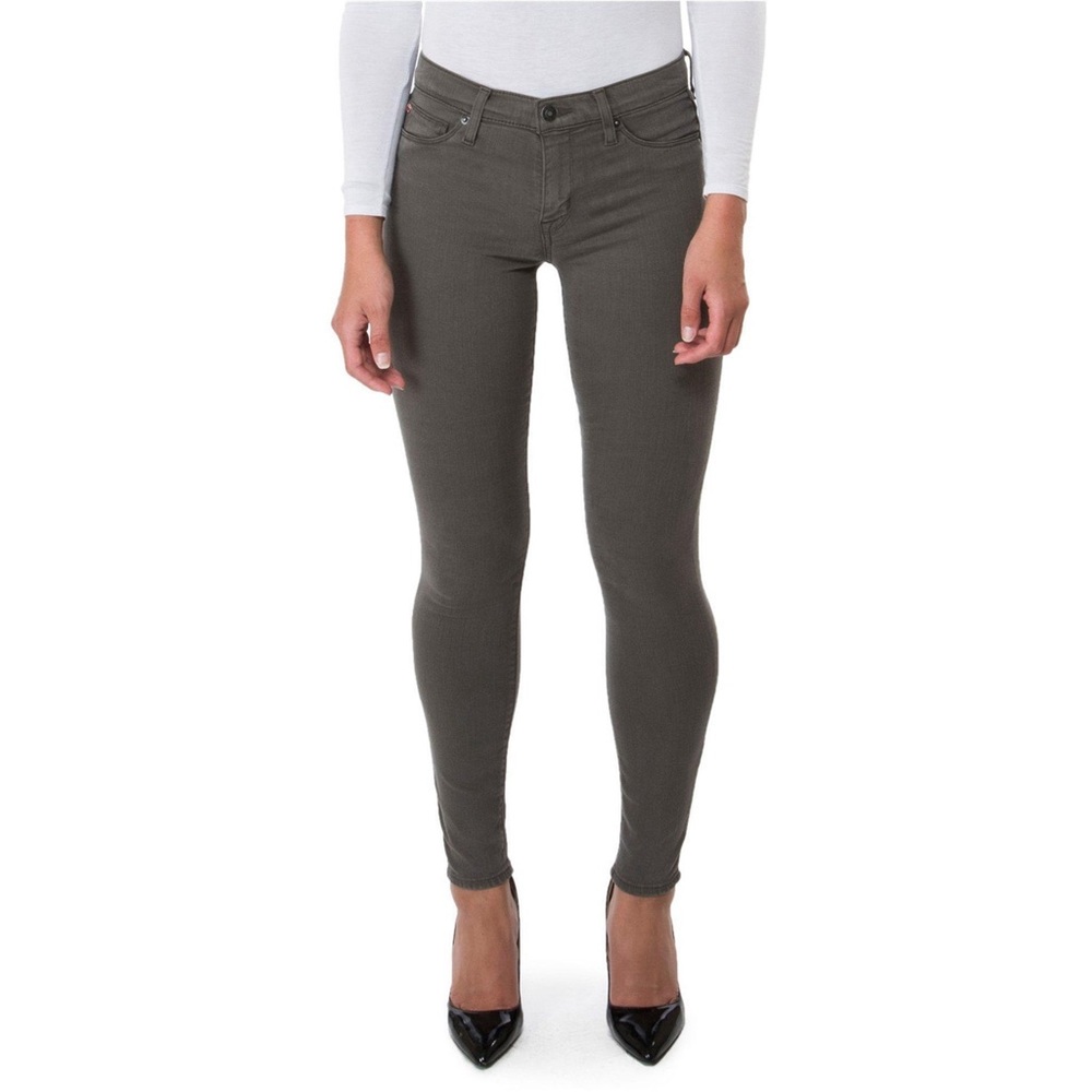 Hudson Natalie Super Skinny Grey Jeans Size 27